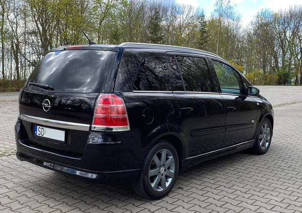 Opel Zafira cena 17699 przebieg: 200000, rok produkcji 2009 z Myślenice małe 277